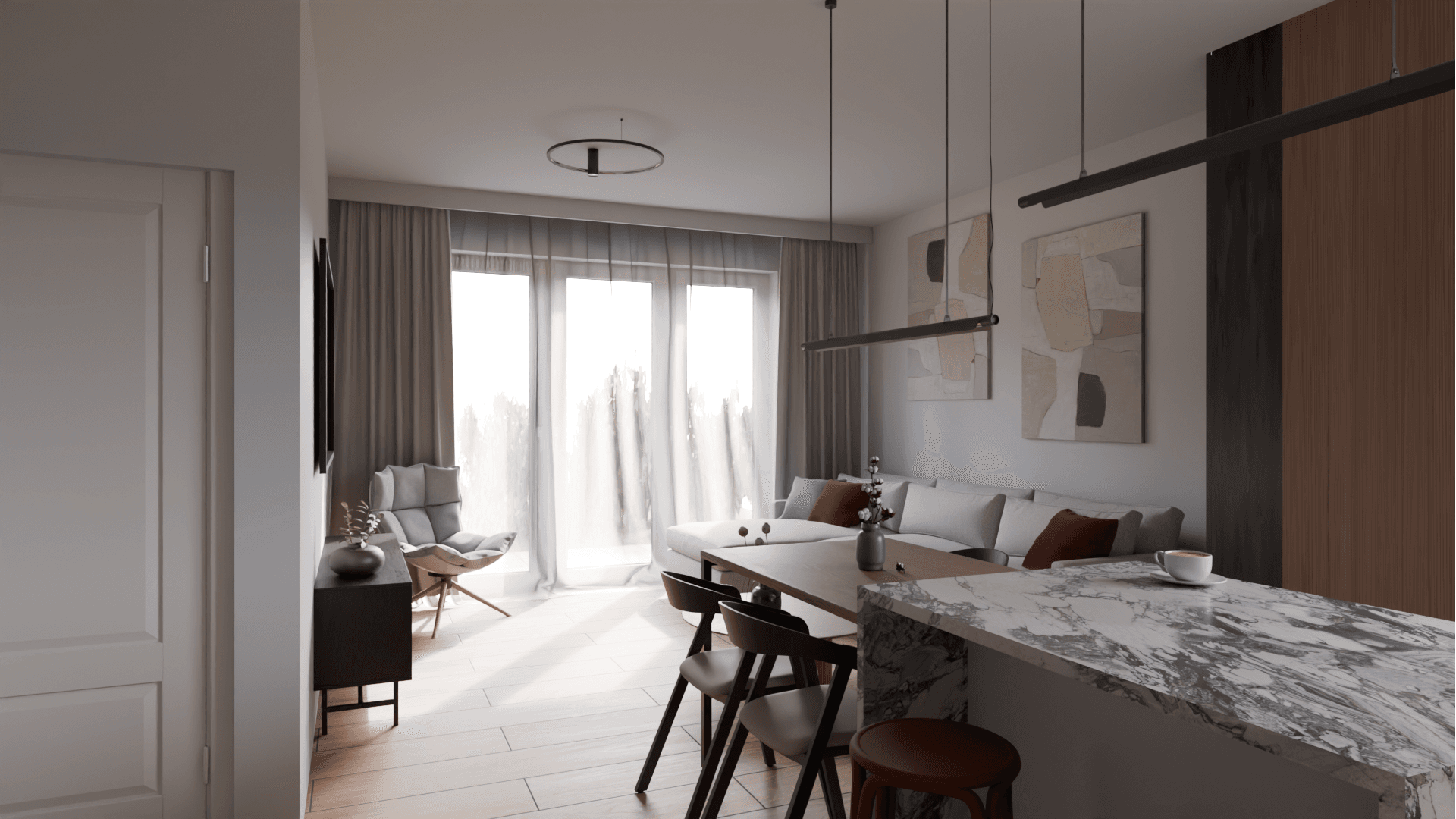 Wizualizacja wnętrza 2